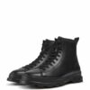 Camper Brutus Schnürstiefel Herren, Schwarz