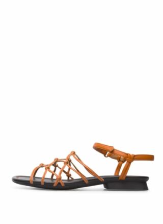 Camper Casi Myra Riemchensandalen Damen, Braun