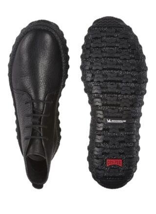 Camper Ground Schnürstiefel Herren, Schwarz