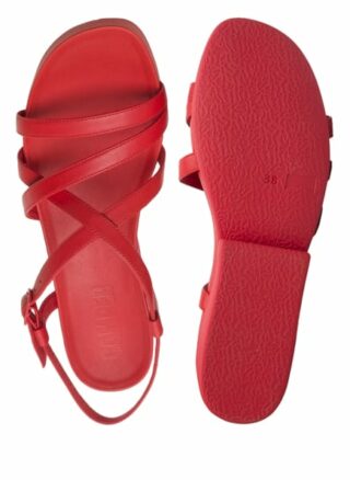 Camper Minikaah Riemchensandalen Damen, Rot