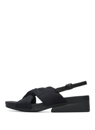 Camper Minikaah Riemchensandalen Damen, Schwarz