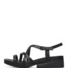 Camper Minikaah Riemchensandalen Damen, Schwarz