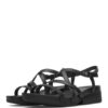 Camper Minikaah Riemchensandalen Damen, Schwarz