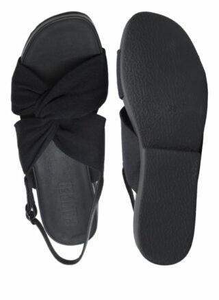 Camper Minikaah Riemchensandalen Damen, Schwarz