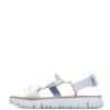 Camper Oruga Riemchensandalen Damen, Weiß