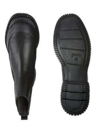 Camper Pix Stiefeletten Damen, Schwarz