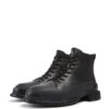 Camper Pix Stiefeletten Damen, Schwarz