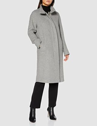Cartoon 7008/7658 Wollmantel Damen, Grau