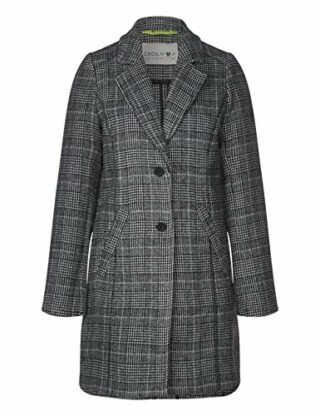 Cecil 100498 Mantel Damen, Schwarz