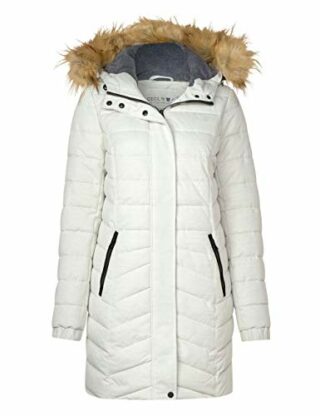 Cecil 100550 Steppmantel Damen, Weiß