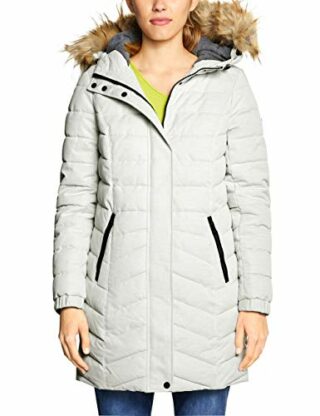 Cecil 100550 Steppmantel Damen, Weiß