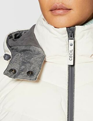 Cecil 100645 Steppmantel Damen, Weiß