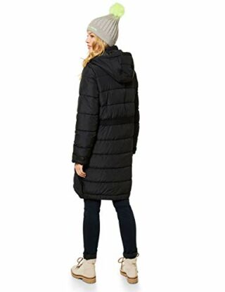 Cecil 100656 Steppmantel Damen, Schwarz