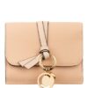 Chloé Alphabet Geldbörse Damen, Beige