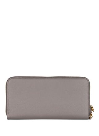 Chloé Alphabet Geldbörse Damen, Grau