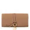 Chloé Alphabet Long Geldbörse Damen, Beige