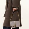 Chloé Alphabet Umhängetasche Damen, Grau