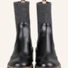 Chloé Biker Boots Damen, Schwarz