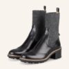 Chloé Biker Boots Damen, Schwarz