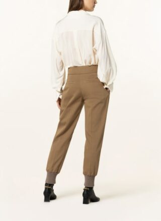 Chloé Cigarettenhose Damen, Beige
