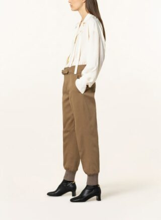 Chloé Cigarettenhose Damen, Beige