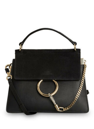 Chloé Faye Small Umhängetasche Damen, Schwarz