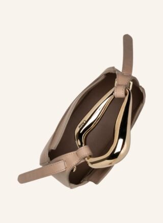 Chloé Kiss Small Handtasche Damen, Grau