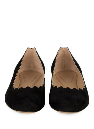 Chloé Lauren Ballerinas Damen, Schwarz