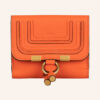 Chloé Marcie Geldbörse Damen, Orange