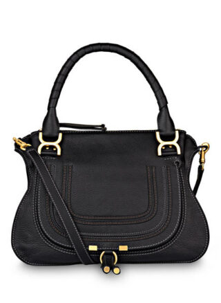Chloé Marcie Handtasche Damen, Schwarz