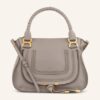 Chloé Marcie Medium Handtasche Damen, Grau
