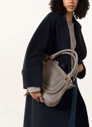 Chloé Marcie Medium Handtasche Damen, Grau