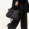 Chloé Marcie Medium Handtasche Damen, Schwarz