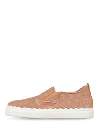Chloé Slip On Sneaker Damen, Pink