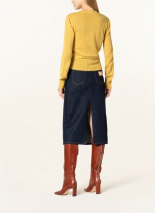 Chloé Strickjacke Damen, Gelb