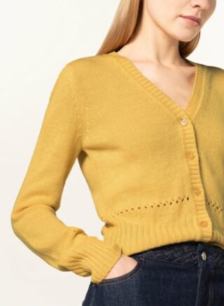 Chloé Strickjacke Damen, Gelb