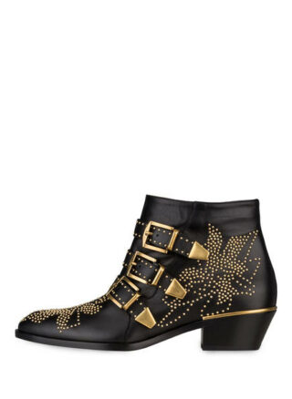 Chloé Susanna Short Stiefeletten Damen, Schwarz
