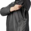 Columbia Outdry Ex Charcoal Heathe Regenjacke Damen, Schwarz