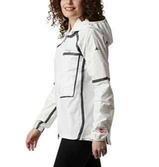 Columbia Outdry Ex Lightweight Shell Regenjacke Damen, Weiß