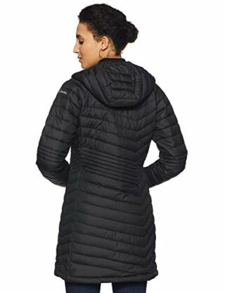 Columbia Powder Lite Steppmantel Damen, Schwarz
