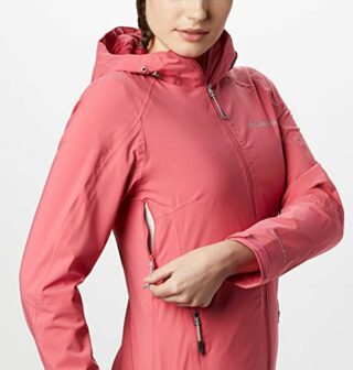 Columbia Trek Regenjacke Damen, Pink