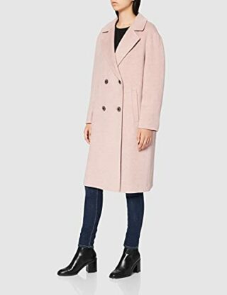 Comma 81.910.52.4536 Wollmantel Damen, Pink