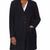 Comma 8C.002.52.4250 Wollmantel Damen, Blau