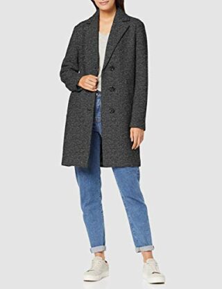 Comma 8C.908.52.2108 Wollmantel Damen, Grau