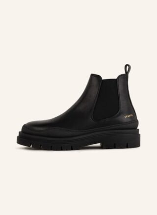 Copenhagen Chelsea Boots Damen, Schwarz