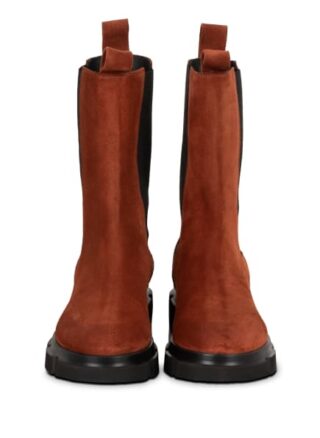 Copenhagen Crosta Chelsea Boots Damen, Braun