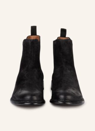 Cordwainer Chelsea Boots Herren, Schwarz