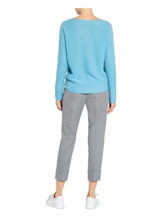 CosyLovePure Cashmere-Pullover Damen, Blau