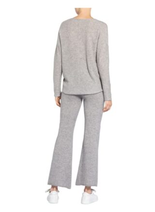 CosyLovePure Cashmere-Pullover Damen, Grau
