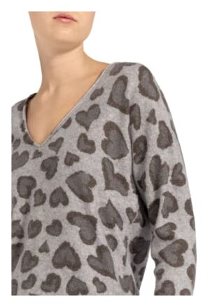 CosyLovePure Cashmere-Pullover Damen, Grau